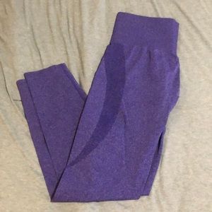 NVGTN contour seamless leggings electric blue